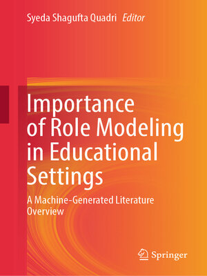 cover image of Importance of Role Modeling in Educational Settings